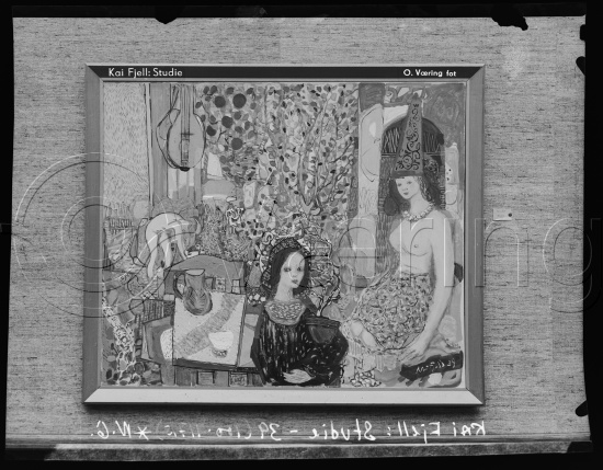 Glassplate og negativ film