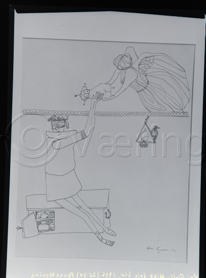 Glassplate og negativ film