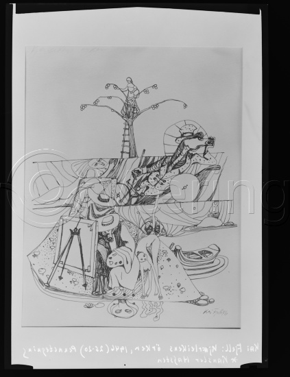 Glassplate og negativ film