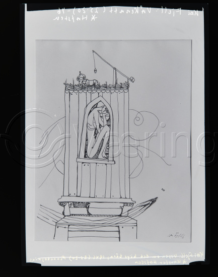 Glassplate og negativ film