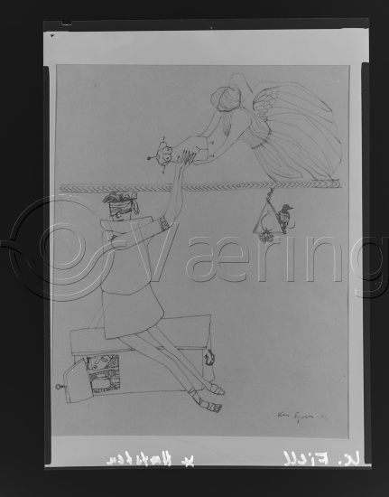 Glassplate og negativ film