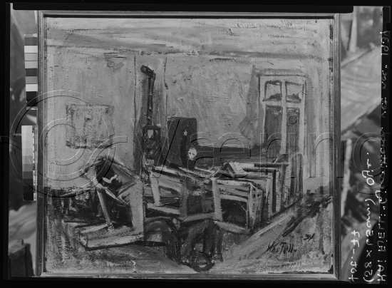 Glassplate og negativ film