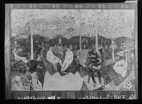 Glassplate og negativ film