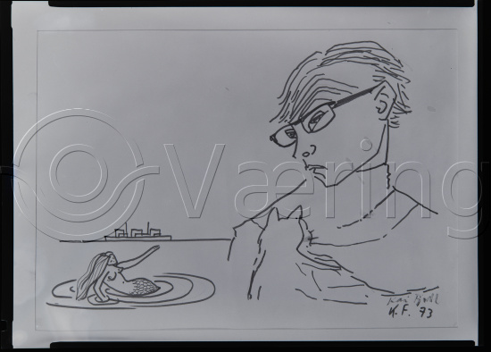 Glassplate og negativ film