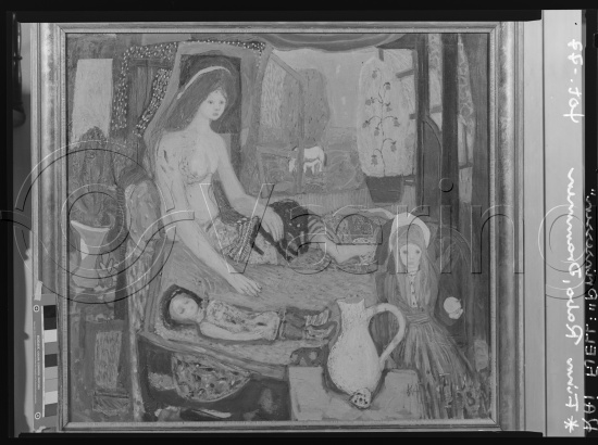 Glassplate og negativ film