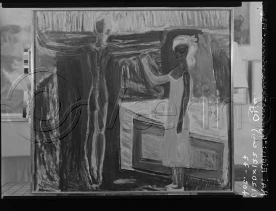 Glassplate og negativ film