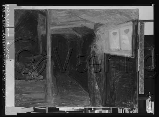 Glassplate og negativ film