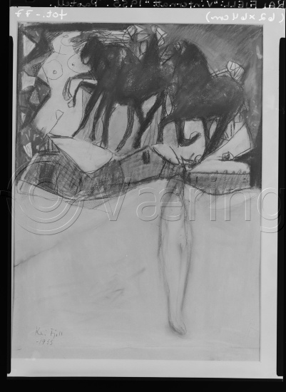 Glassplate og negativ film