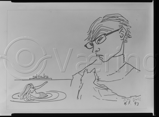 Glassplate og negativ film