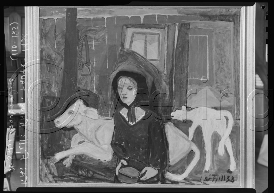 Glassplate og negativ film