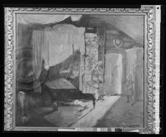 Glassplate og negativ film