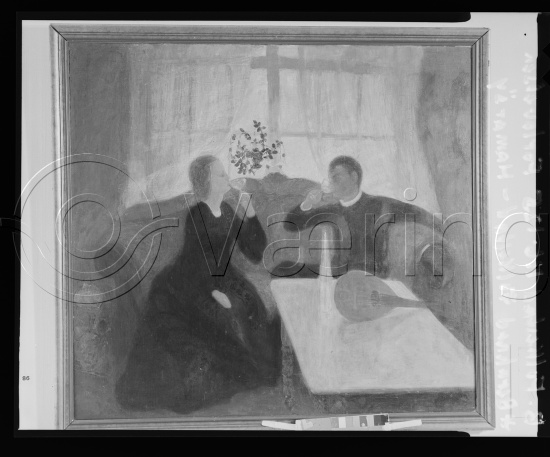Glassplate og negativ film