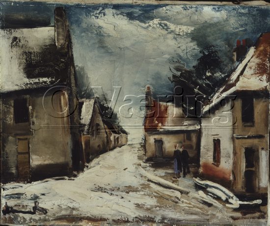 Artist: Maurice de Vlaminck (1876-1958) French artist/
Dimensions: 38x46 cm/
Photocredit: O.Væring/Artist/
Digital Size: High-res TIFF and JPG/