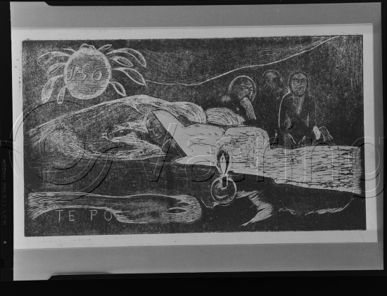 I fotoeske med Fransk Kunst