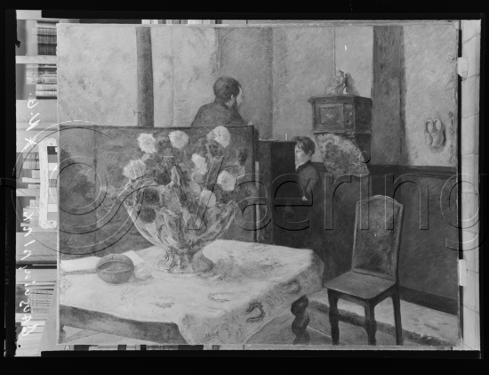 I fotoeske med Fransk Kunst