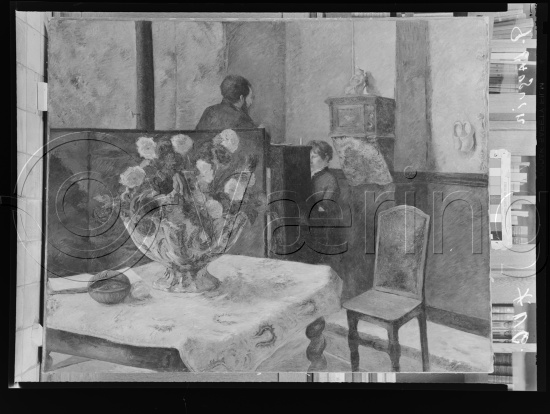 I fotoeske med Fransk Kunst