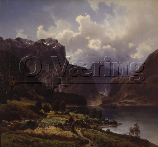 Joachim Frich (1810-1858)
Size: 60x66 cm
Location: Private
Photo: O.Væring