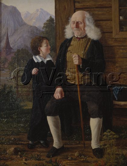 Joachim Frich (1810-1858)
Size: 33x26 cm
Location: Private
Photo: O.Væring