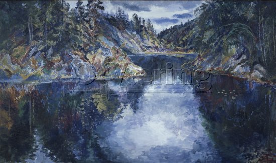 Artist: Reidar Fritzvold (1920-1998)
Dimensions: 200x140 cm/
Photocredit: O.Væring/Artist/
Digital Size: High-res TIFF and JPG/