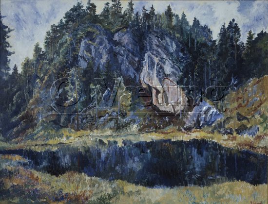 Artist: Reidar Fritzvold (1920-1998)
Dimensions: 180x125 cm/
Photocredit: O.Væring/Artist/
Digital Size: High-res TIFF and JPG/