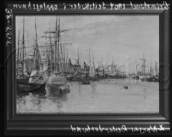 Glassplate og negativ film