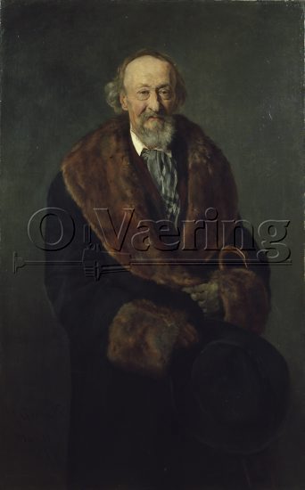Marcus Grønvold (1845-1929), Size: 138x87 cm, Location: Museum,