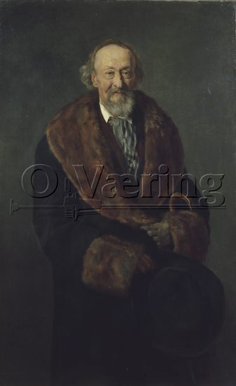 Marcus Frederik Grønvold (1845-1929)
Size: 138x87 cm, 
Location: Museum
Photo: O.Væring