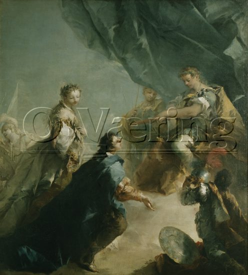 Francesco Guardi, (1712-1793), Venezia, 
Size: 209x209 cm, 
Location: Private, 