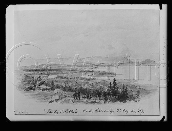 Glassplate og negativ film