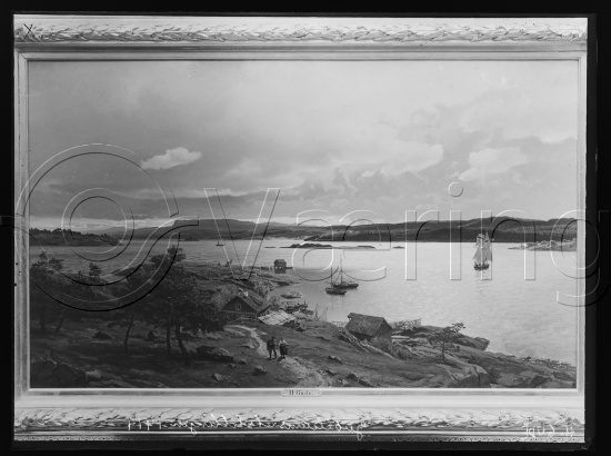 Glassplate og negativ film