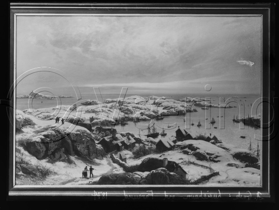 Glassplate og negativ film