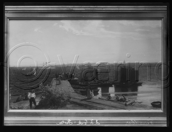 Glassplate og negativ film