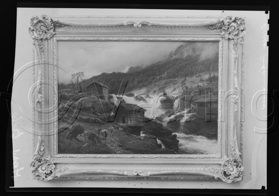 Glassplate og negativ film