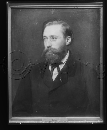 Glassplate og negativ bladfilm