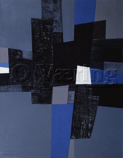 Artist: Gunnar S Gundersen (1921-1983), 
Dimensions: 134x105 cm/
Photocredit: O.Væring/
Digital size: High-res TIFF and JPG/ 