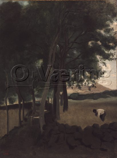 Artist: Jean-Baptiste Camille Corot (1796-1875)
Dimensions: 
PhotoCredit: O.Væring/
Digital Size: High-res TIFF and JPG/