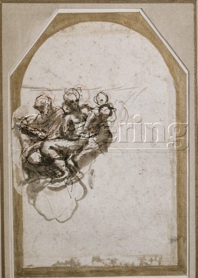 Artist: Correggio (1489-1534) Italian painter
Dimensions: 
PhotoCredit: O.Væring/
Digital Size: High-res TIFF and JPG/