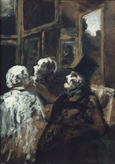 Artist: Honoré Daumier (1808-1879) French painter/
Dimensions: 33.2x23.5 cm/
PhotoCredit: O.Væring/
Digital Size: High-res TIFF and JPG/