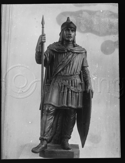 Glassplate og negativ film