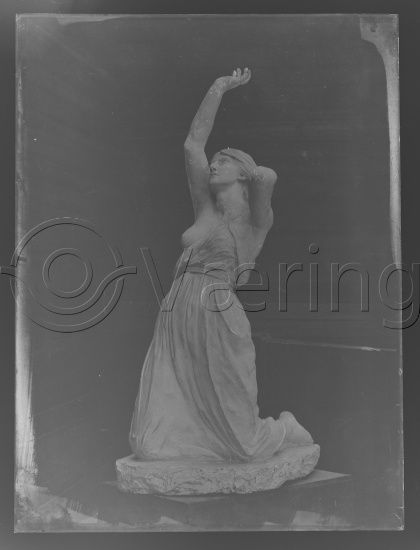 Glassplate og negativ film