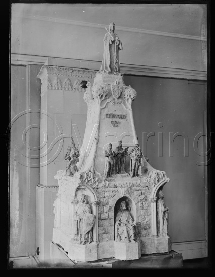 Glassplate og negativ film