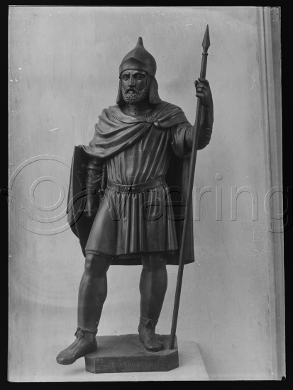 Glassplate og negativ film