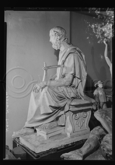 Glassplate og negativ film