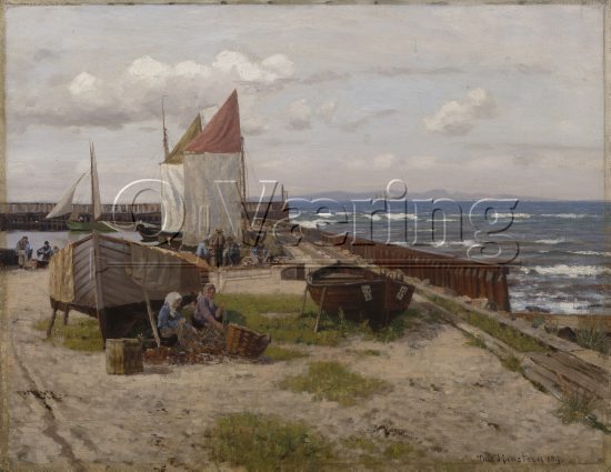 Nils Hansteen (1855-1912)
Size: 66x85 cm
Location: Private, 
Photo: O.Væring 