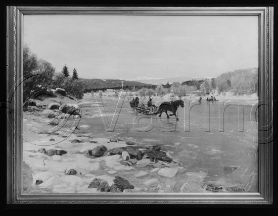 Glassplate og negativ film