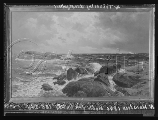 Glassplate og negativ film