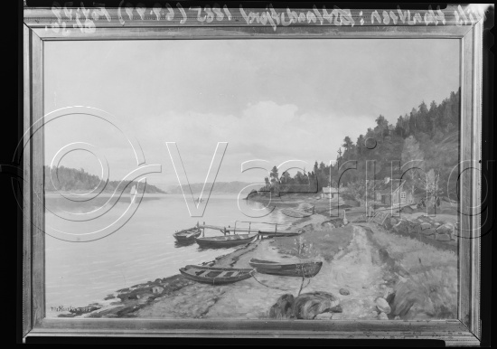 Glassplate og negativ film