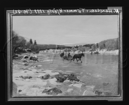 Glassplate og negativ film