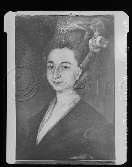 Glassplate og negativ bladfilm