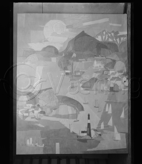 Glassplate og negativ film